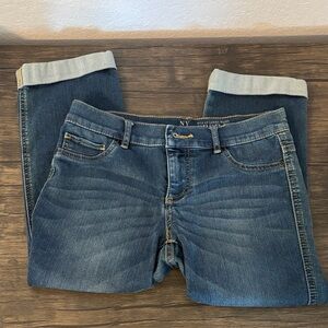 capri crop jeans size 2
